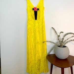 STAUD Setter Dress | Buttercup Maxi Dress | Embroidered Flora print.